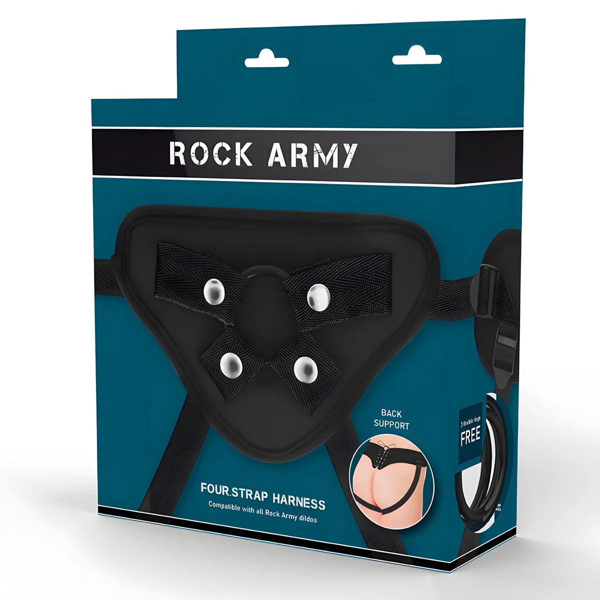 rockarmy harnais reglable et anneaux flexibles