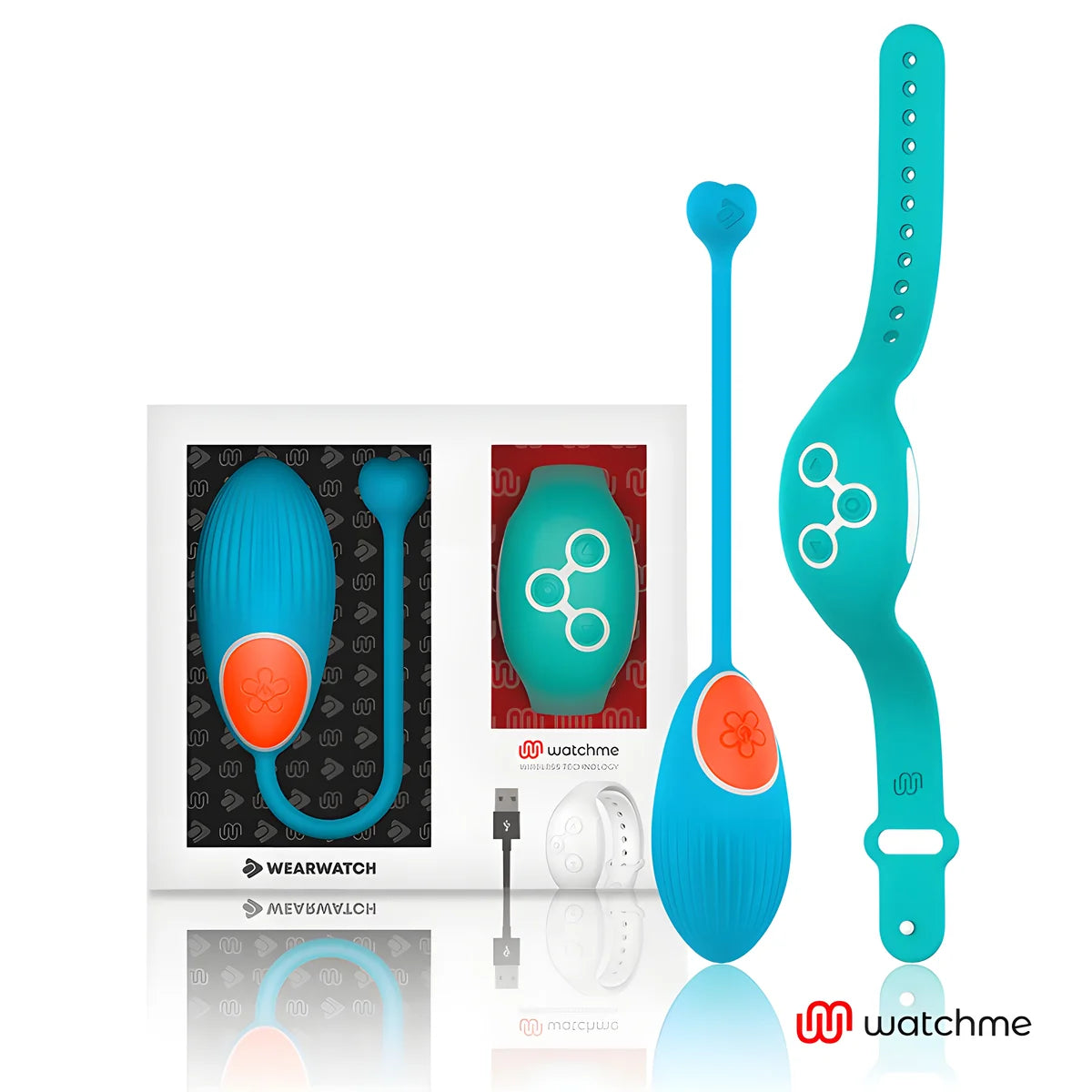 wearwatch telecommande watchme technologie bleu oeuf aigue marine