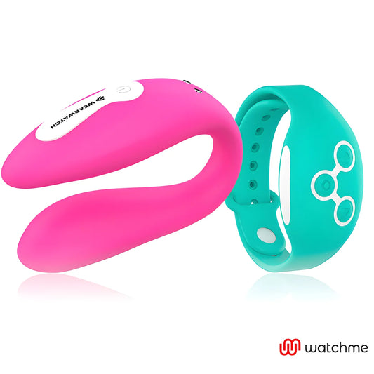 wearwatch vibrateur watchme double technologie fuchsia eau de mer