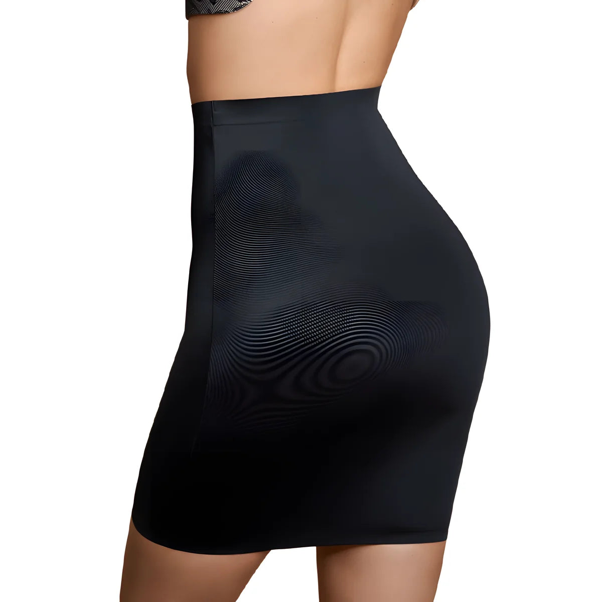 bye bra light control jupe invisible noir taille s