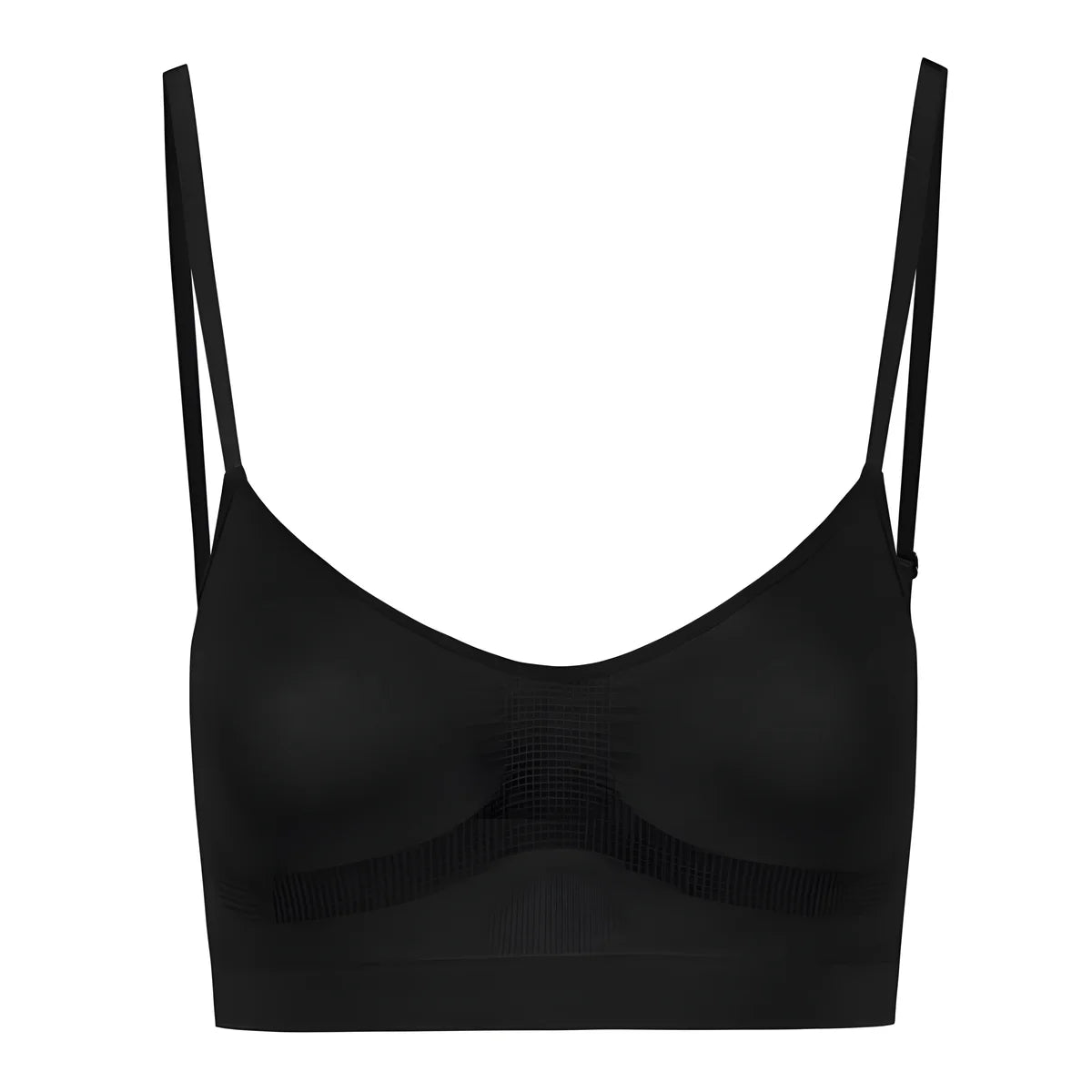 bye bra medium control soutien gorge sans points noir taille s