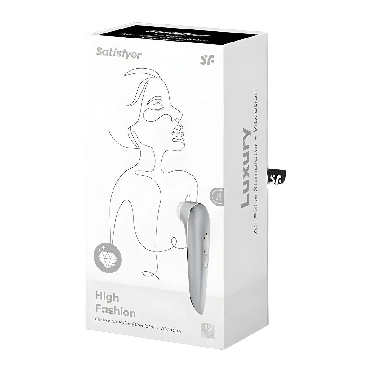 satisfyer ondes de stimulation et vibration de luxe haute mode
