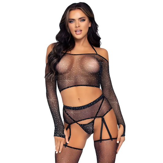 leg avenue ensemble quatre pieces taille unique