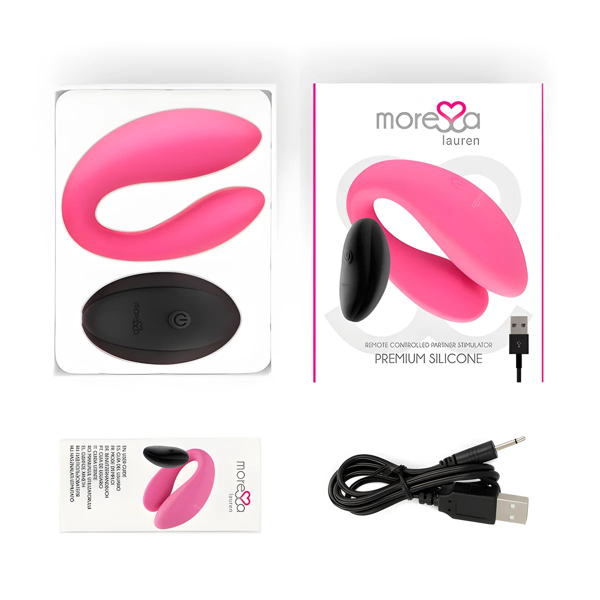 moressa stimulateur telecommande lauren pour couples