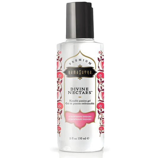 kamasutra lubrifiant reve de fraise divine nectars 150 ml