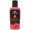intimateline luxuria voluptas gel de massage comestible effet chauffant fraise 100 ml