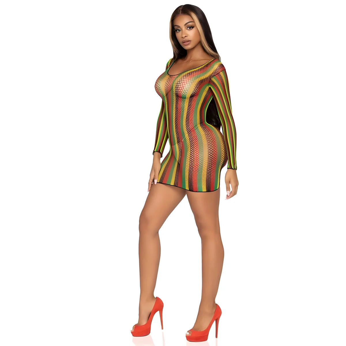 leg avenue rasta mini robe taille unique