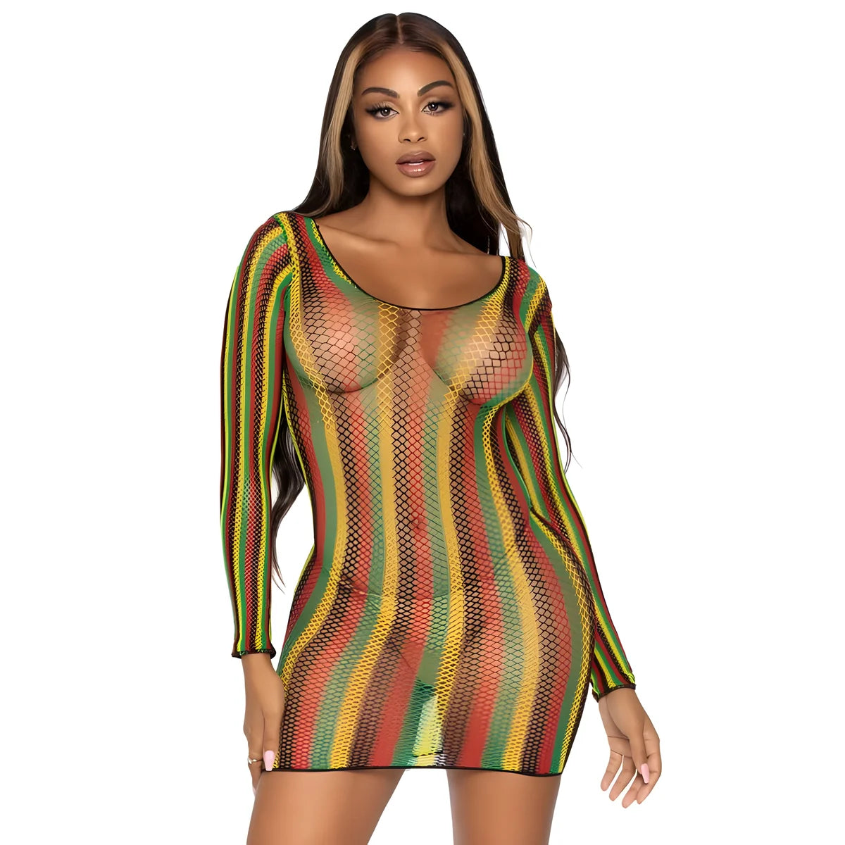 leg avenue rasta mini robe taille unique