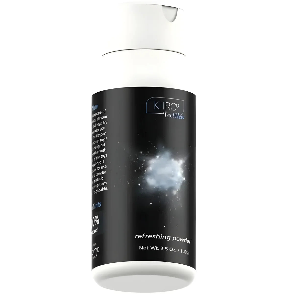 kiiroo feelnew poudre rafraichissante poudre dentretien 100 ml