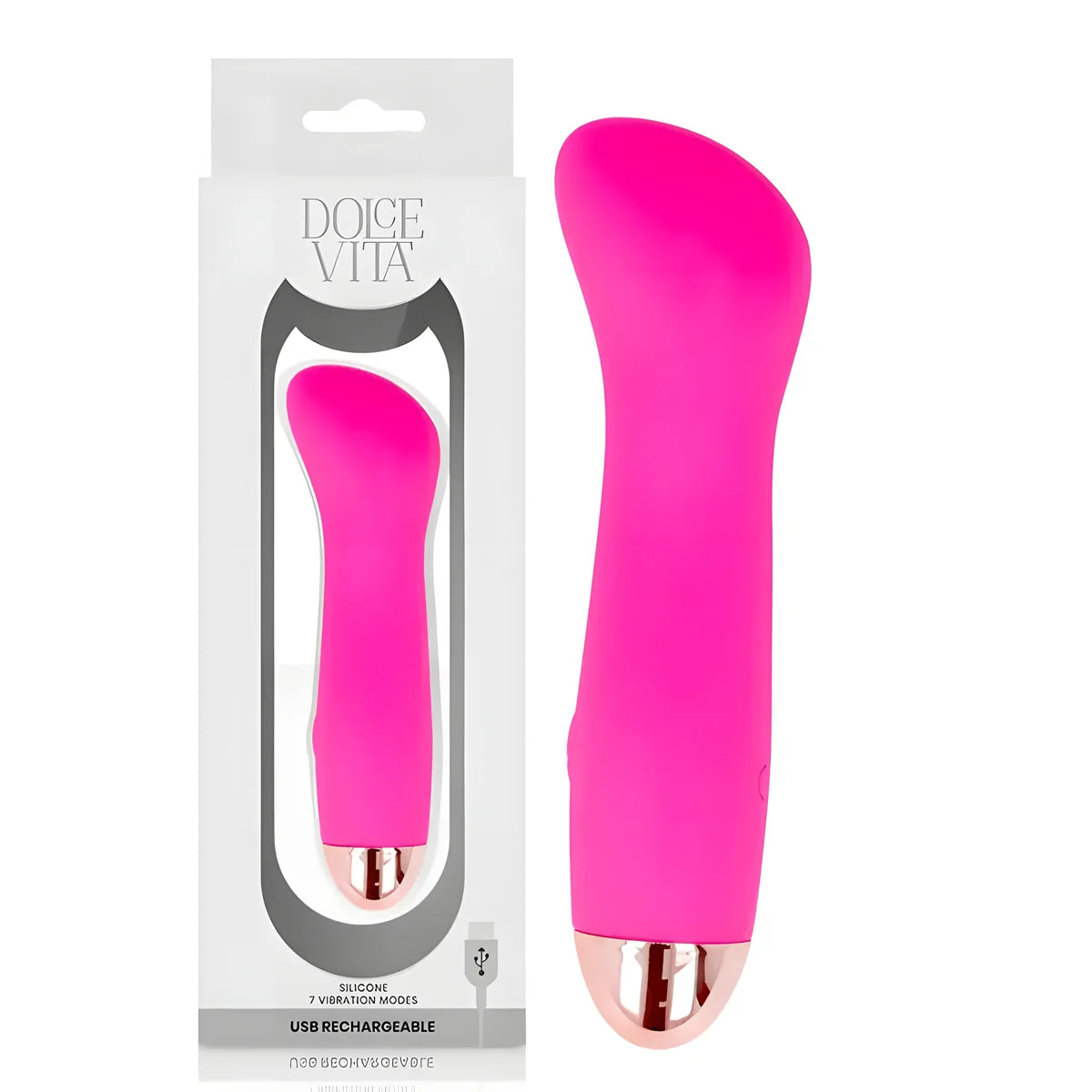 dolce vita vibrateur rechargeable one rose 7 vitesses