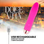 Mini vibro Dolce Vita, plaisir doux et VIBRATEUR - Vignette | Adopt1toy