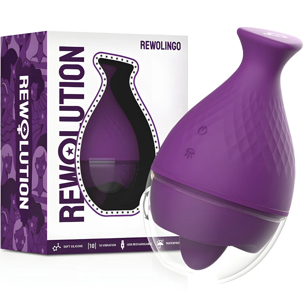 rewolution rewolingo vibrateur avec langue
