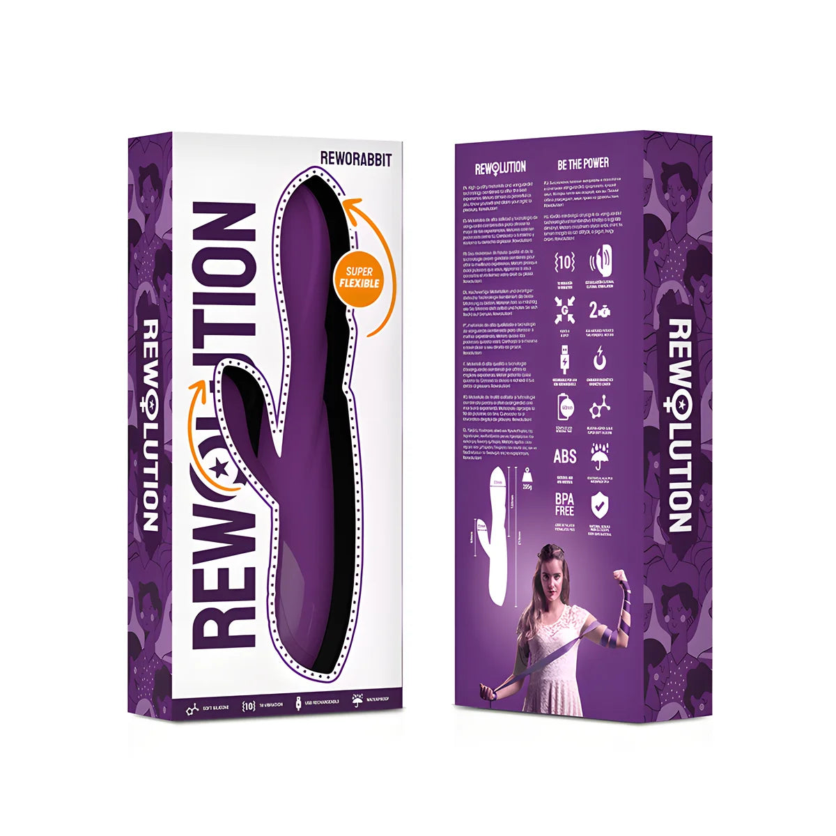rewolution reworabbit vibrateur flexible avec lapin