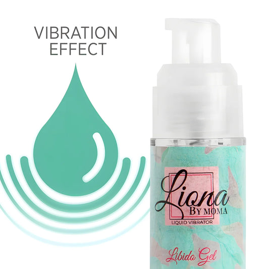 liona by moma vibrateur liquide libido gel 15 ml