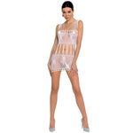 Mini-robe résille sexy modèle Bali PASSION FEMME - Vignette | Adopt1toy