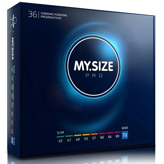my size pro preservatifs 72 mm 36 unites