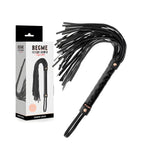Flogger en cuir végétalien pour jeux BDSM BEGME - Vignette | Adopt1toy