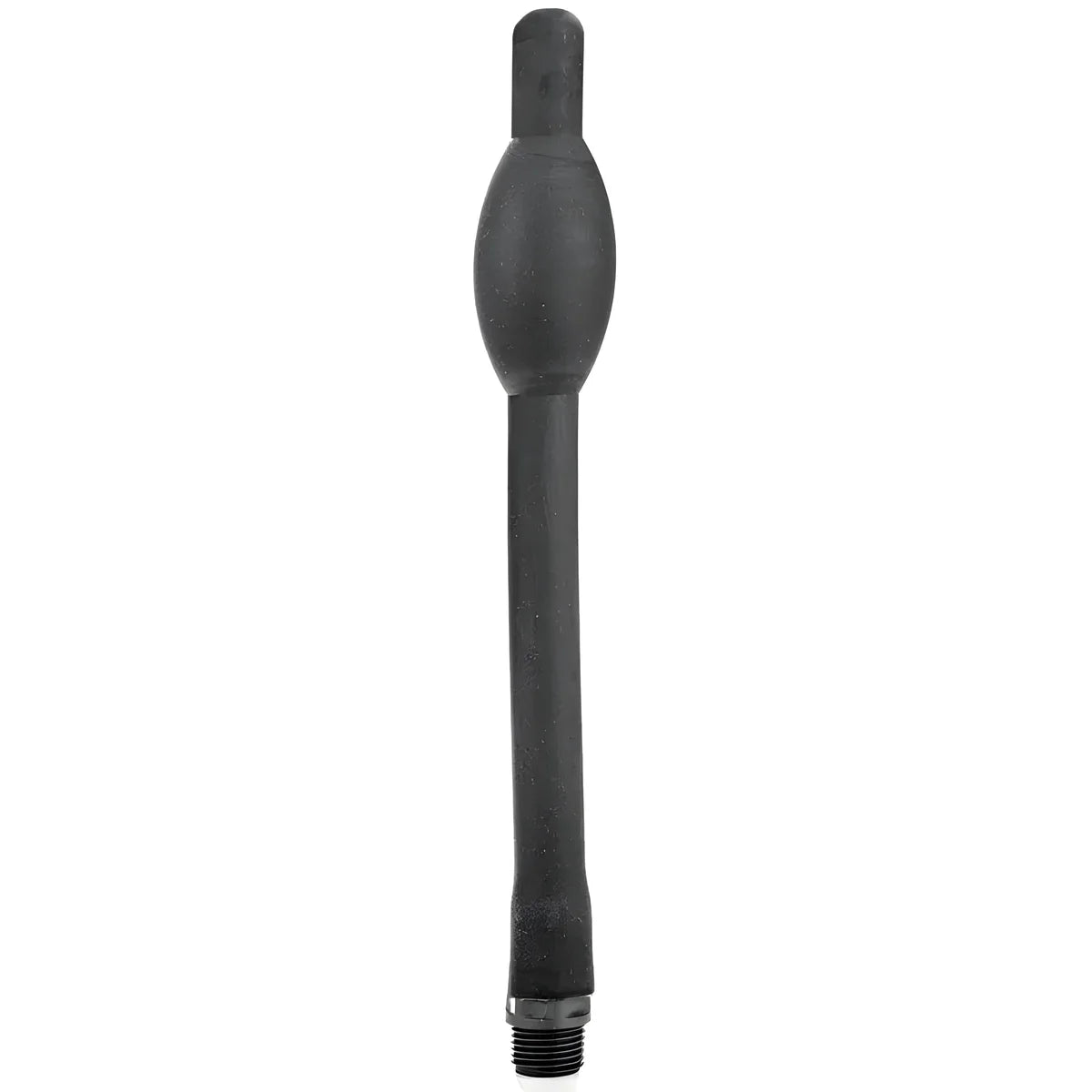 all black douche anal retractable silicone 27 cm