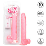 CALEXOTICS - GODE REINE TAILLE ROSE 25.5 CM - Vignette | Adopt1toy