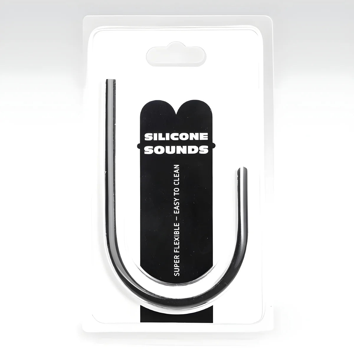 all black sonde uretrale en silicone 10 mm