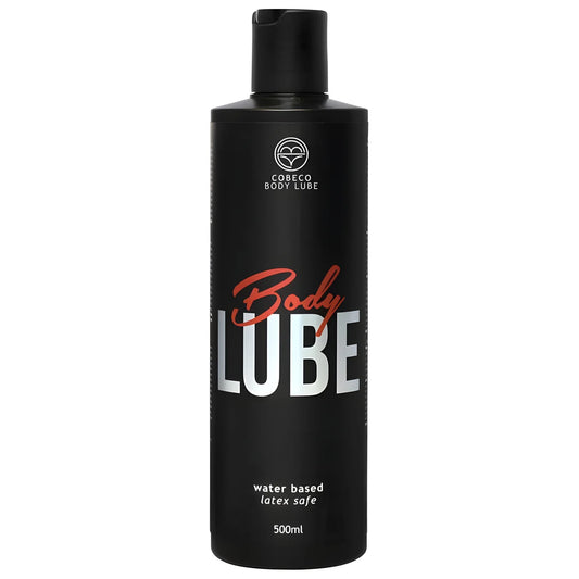 cobeco bodylube lubrifiant a base deau latex safe 500 ml