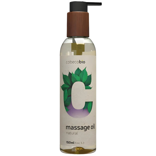 cobeco huile de massage bio naturelle 150 ml