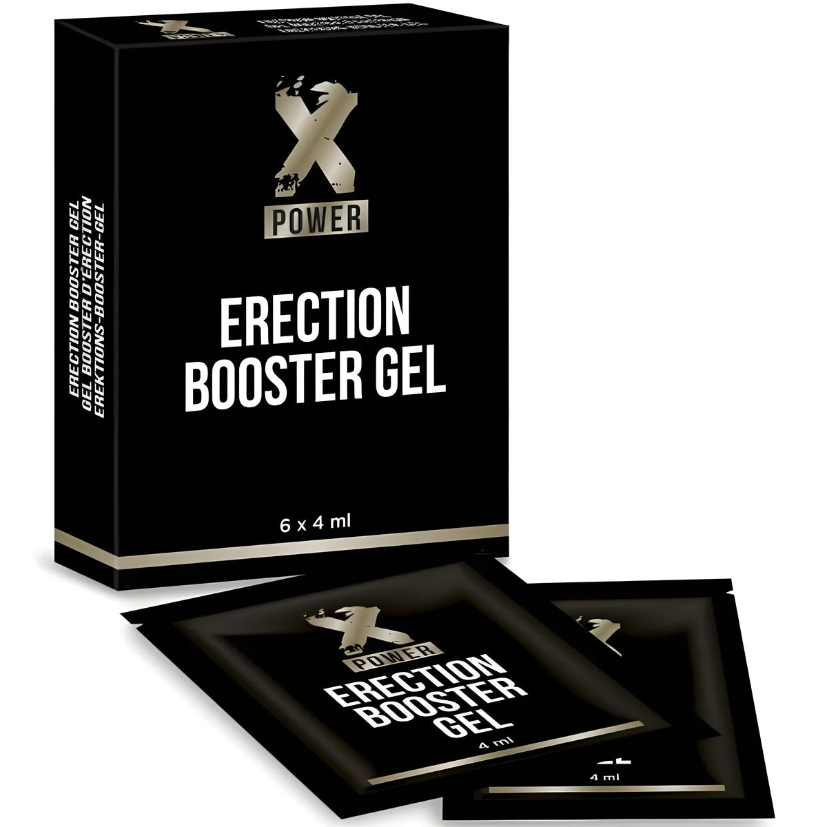 xpower gel booster d erection 6 x 4 ml