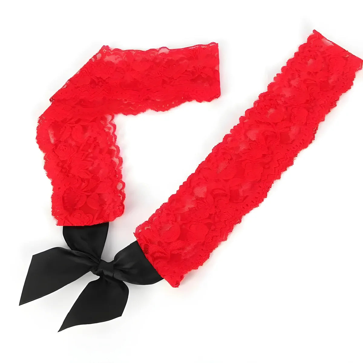 queen lingerie chemise crochet noir et rouge s l