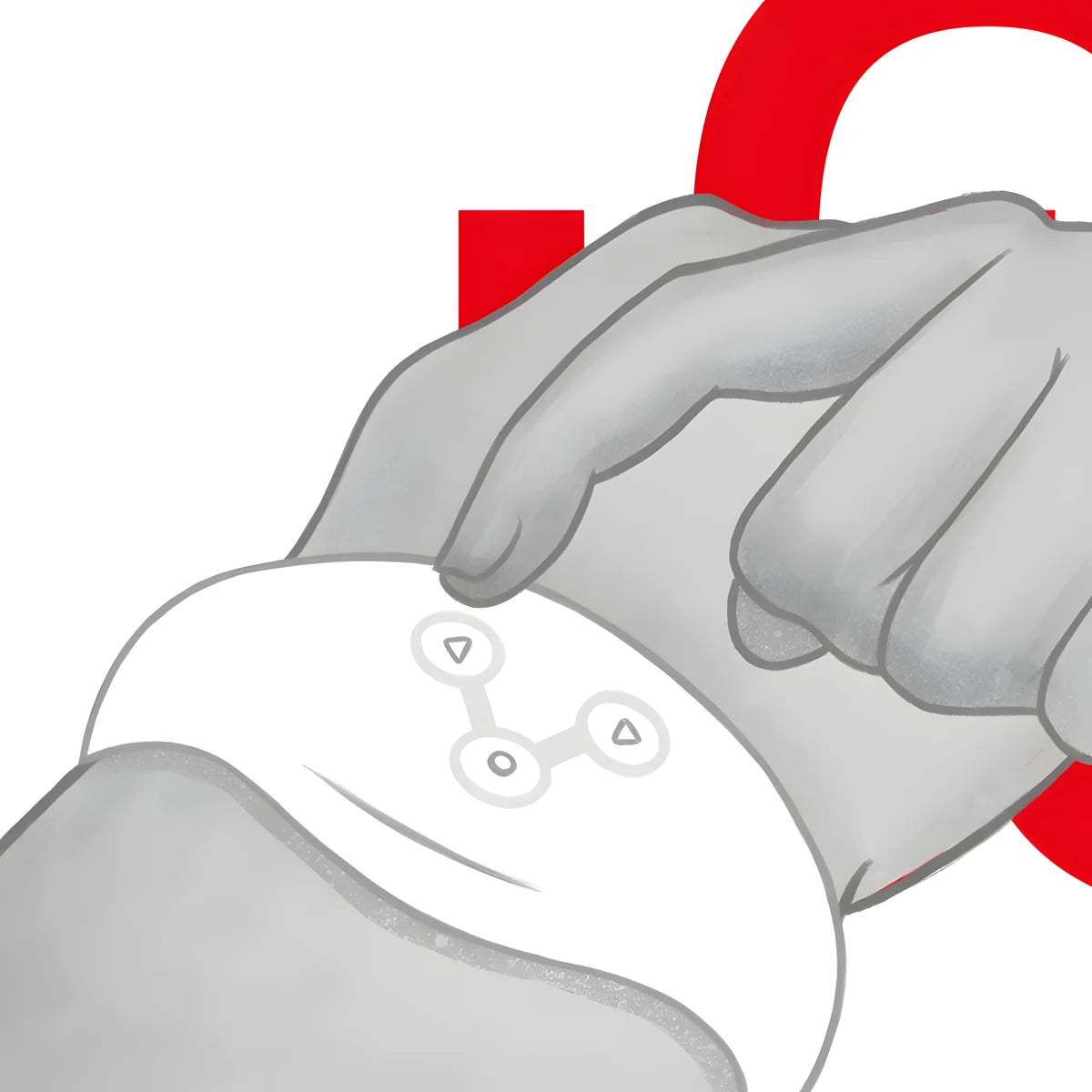 watchme montre a technologie sans fil blanche