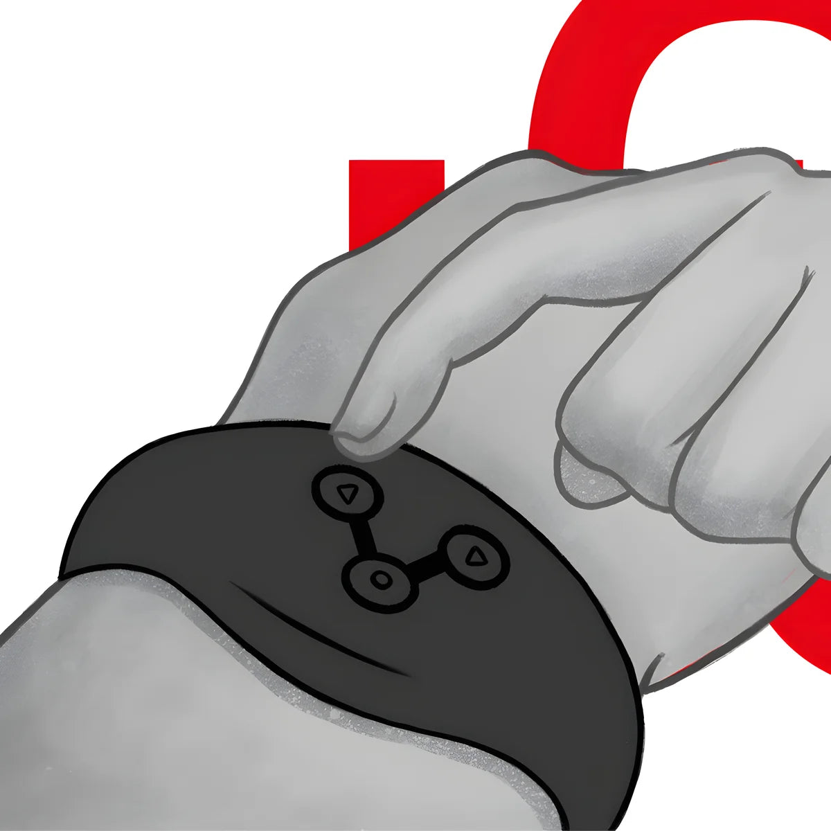 watchme montre a technologie sans fil noir de jais