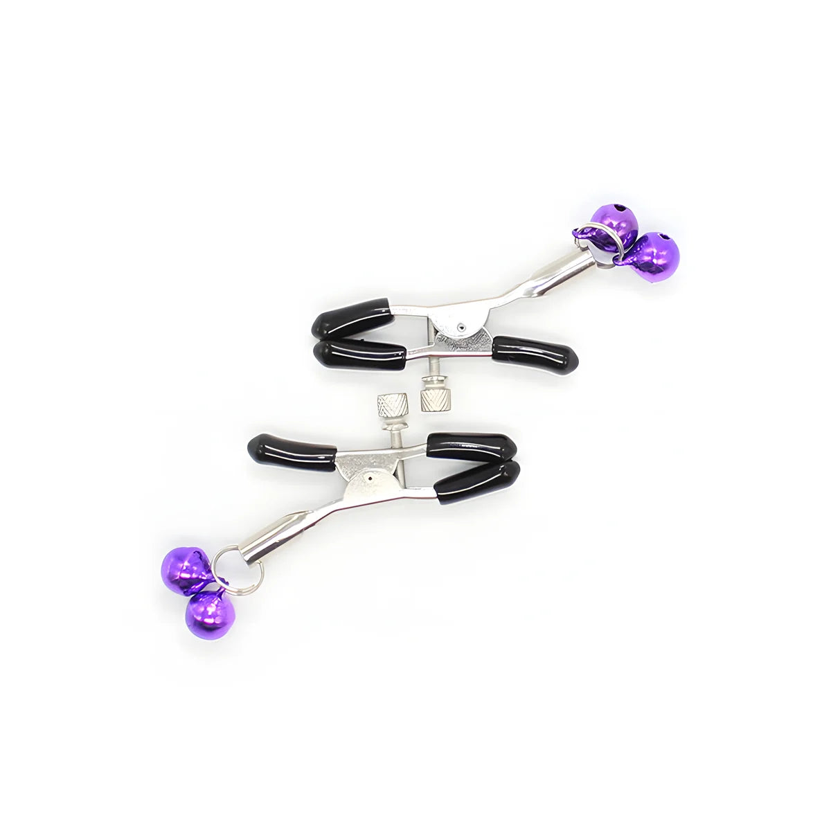 ohmama fetish pinces a tetons avec cloche lilas