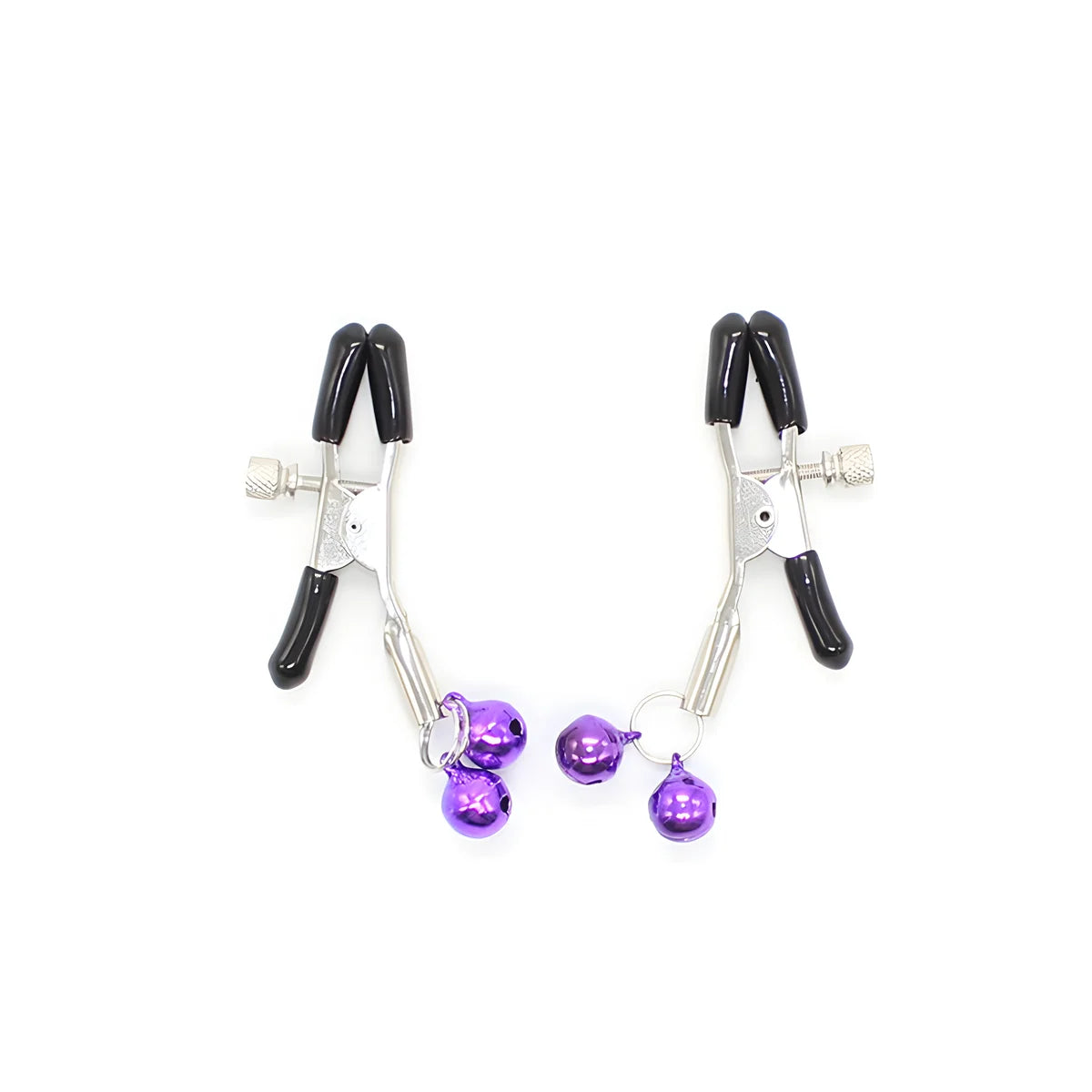 ohmama fetish pinces a tetons avec cloche lilas