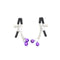 ohmama fetish pinces a tetons avec cloche lilas