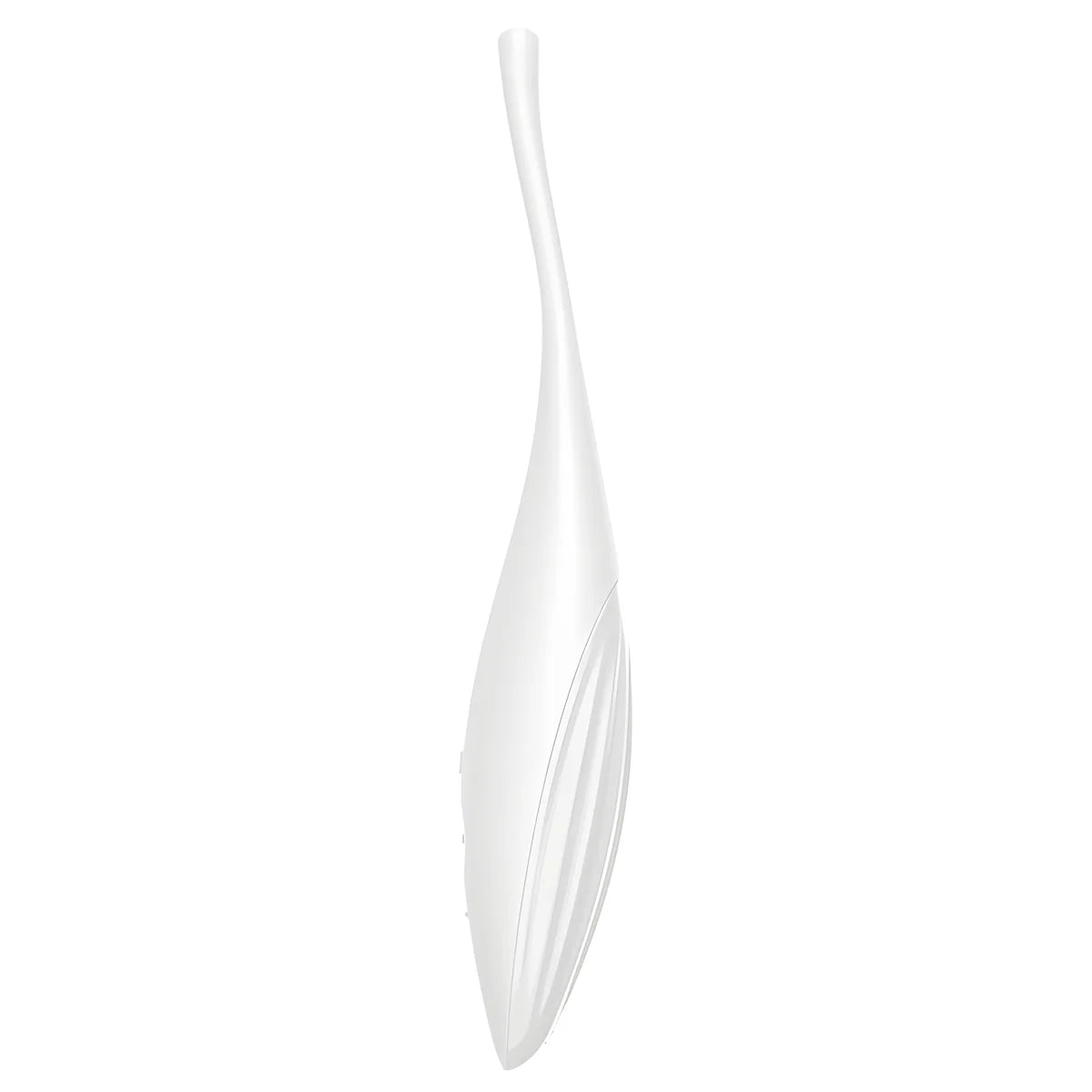 satisfyer vibrateur pointe de clit twirling joy blanc