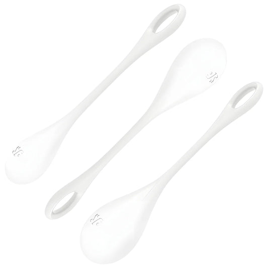 satisfyer ensemble entrainement yoni power 1 blanc