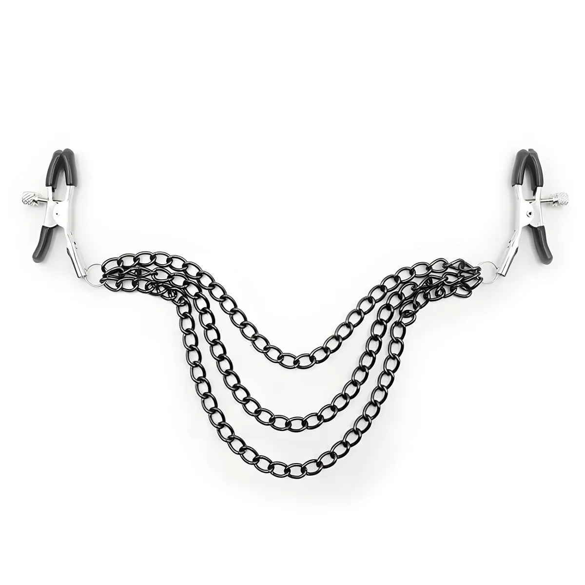 ohmama fetish pinces a tetons avec chaines noires