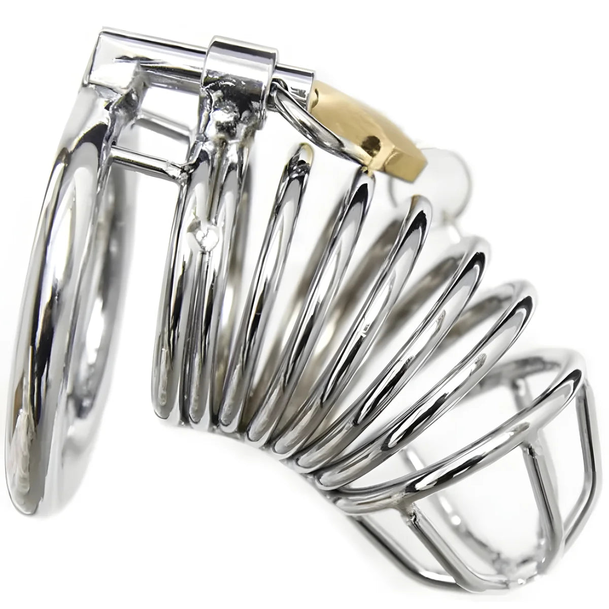 ohmama fetish cage a penis en metal taille s