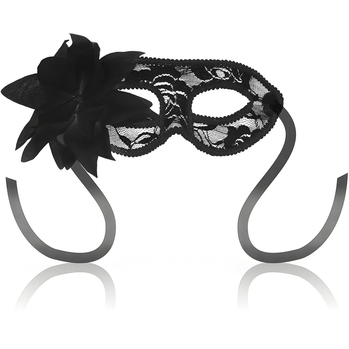 ohmama masques masques dentelles noires et fleurs