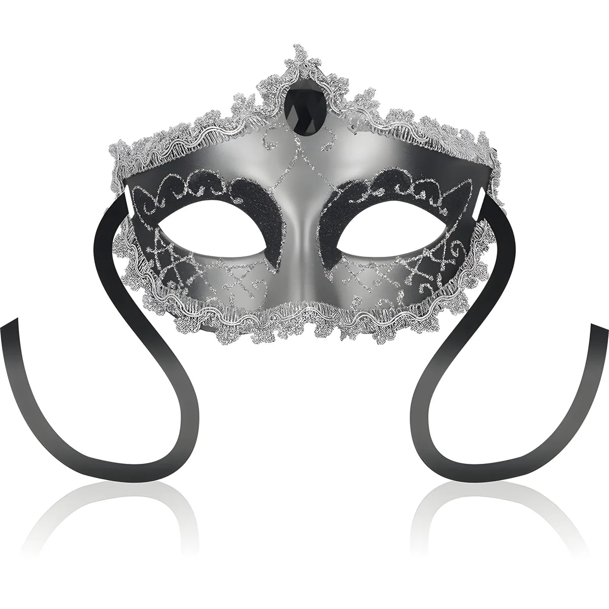 ohmama masques masque gris noir diamant