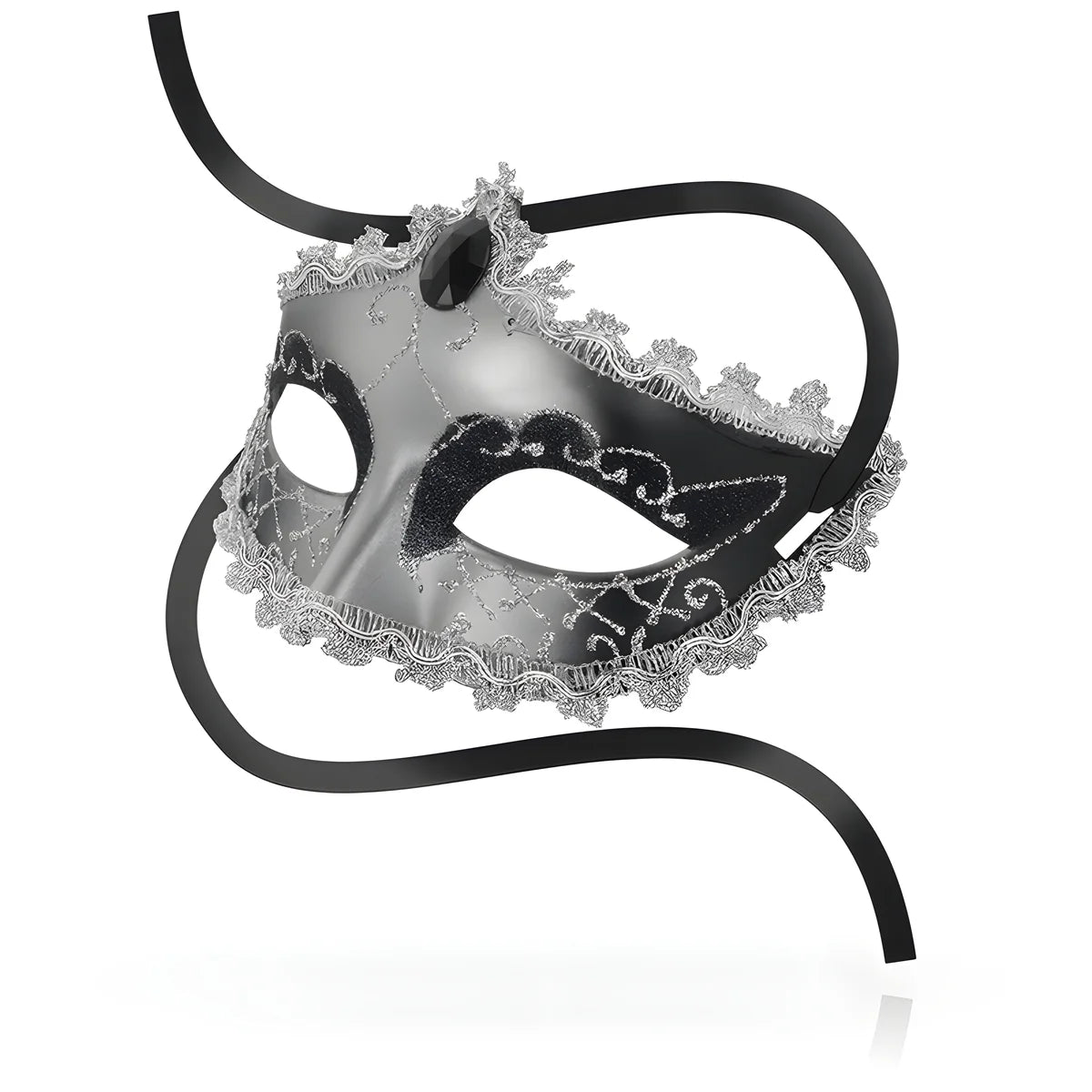 ohmama masques masque gris noir diamant