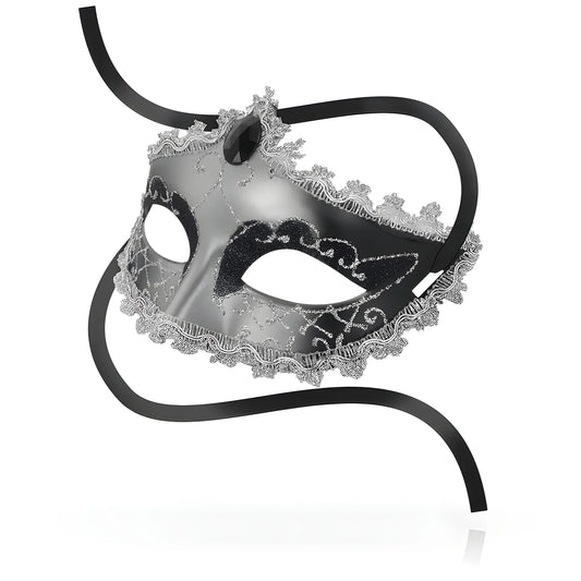 ohmama masques masque gris noir diamant