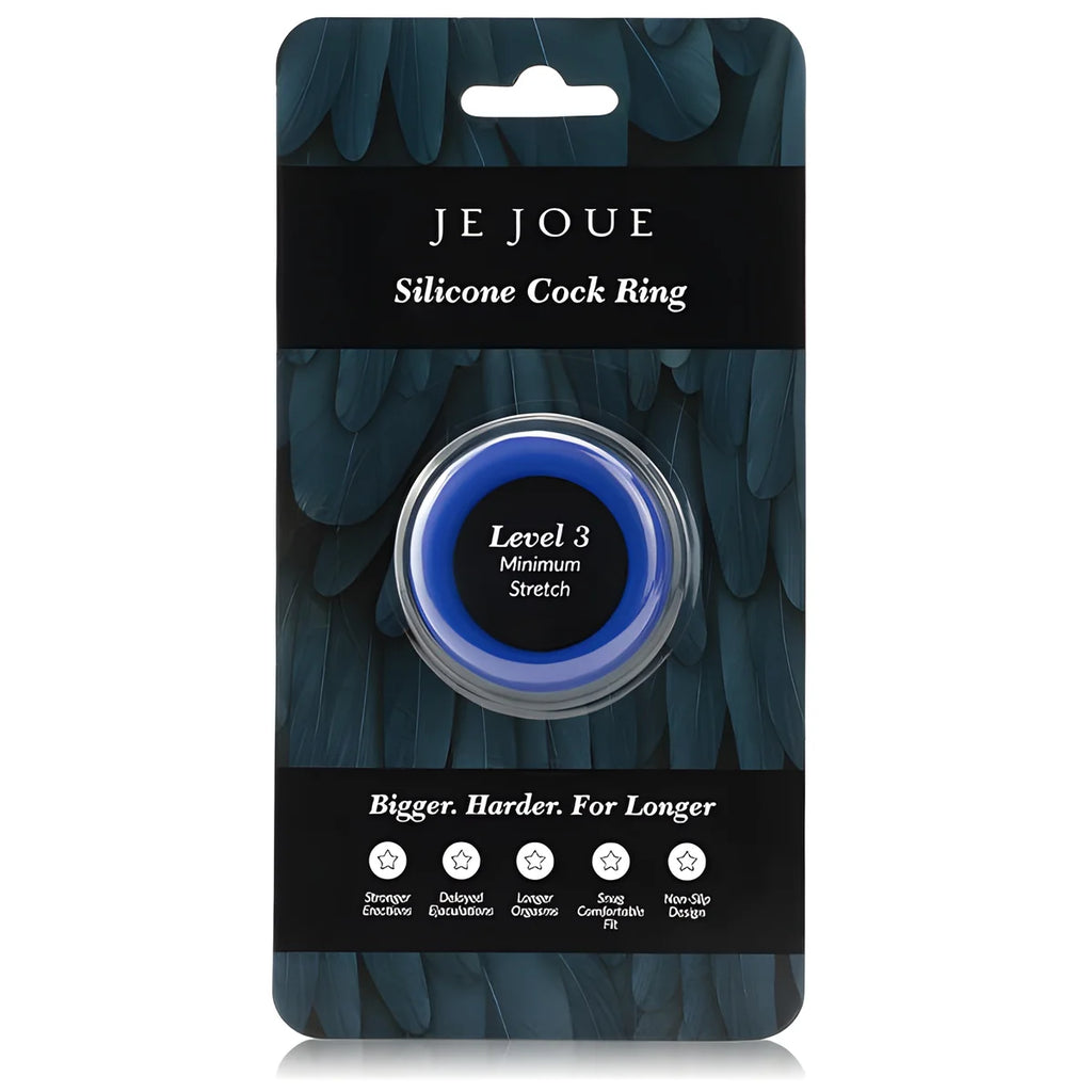 je joue bague silicone bleue strangulation minimum
