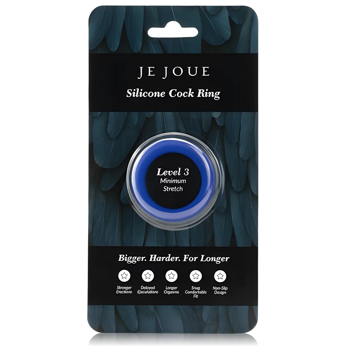 je joue bague silicone bleue strangulation minimum