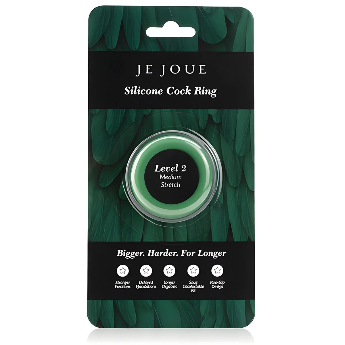 je joue bague silicone verte choke moyen