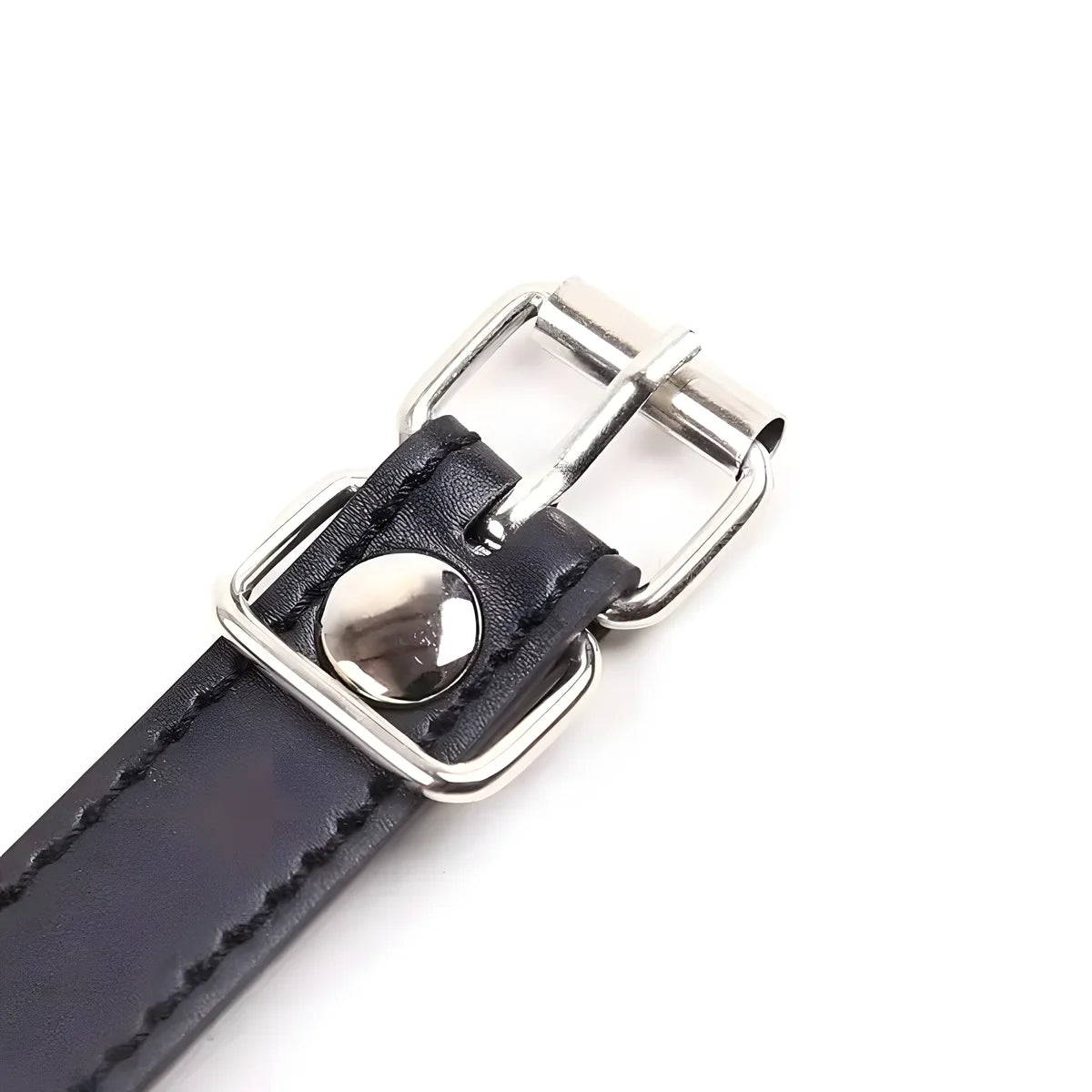 ohmama fetish baton a levres noir avec sangle