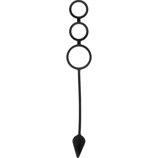 ohmama fetish anneaux et bouchon en silicone