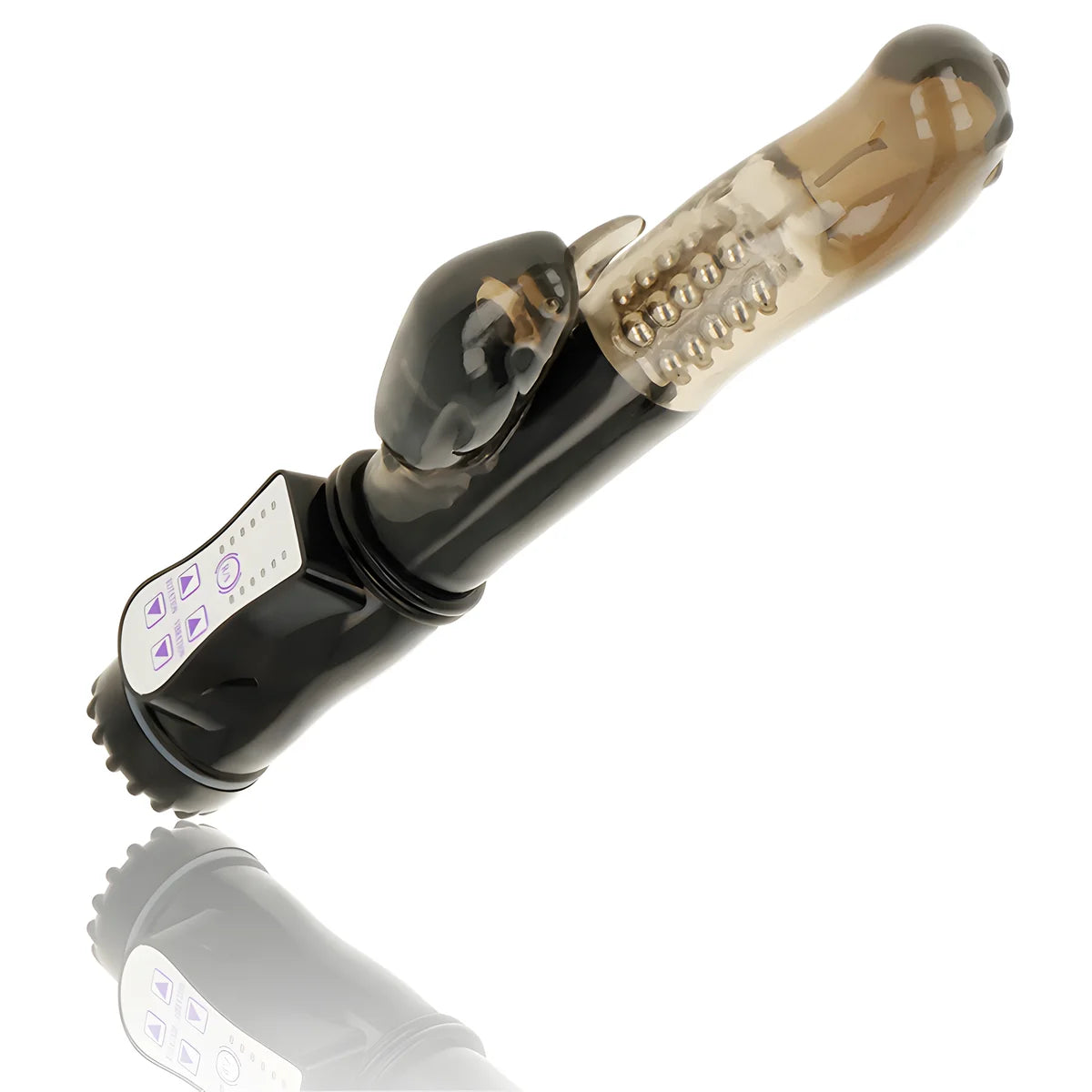 ohmama vibrateur rotateur avec stimulateur delfin clitoris