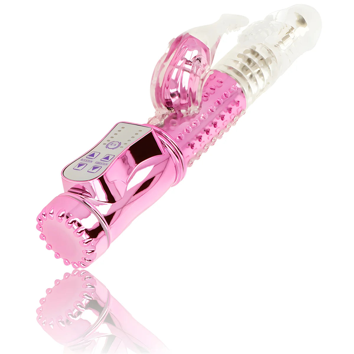 ohmama vibrateur avec fonction de rotation et stimulateur de clitoris