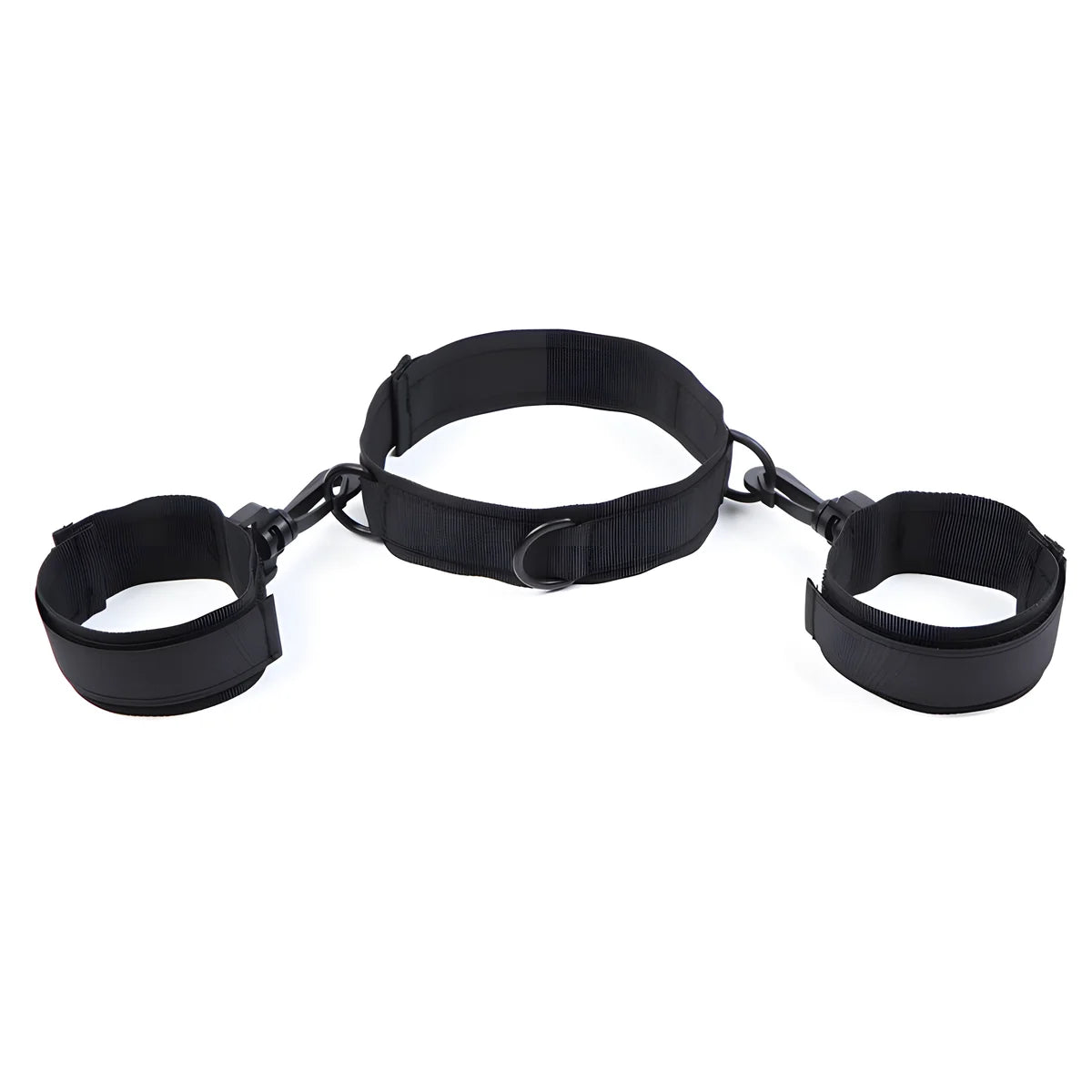 ohmama fetish menottes et collier en nylon