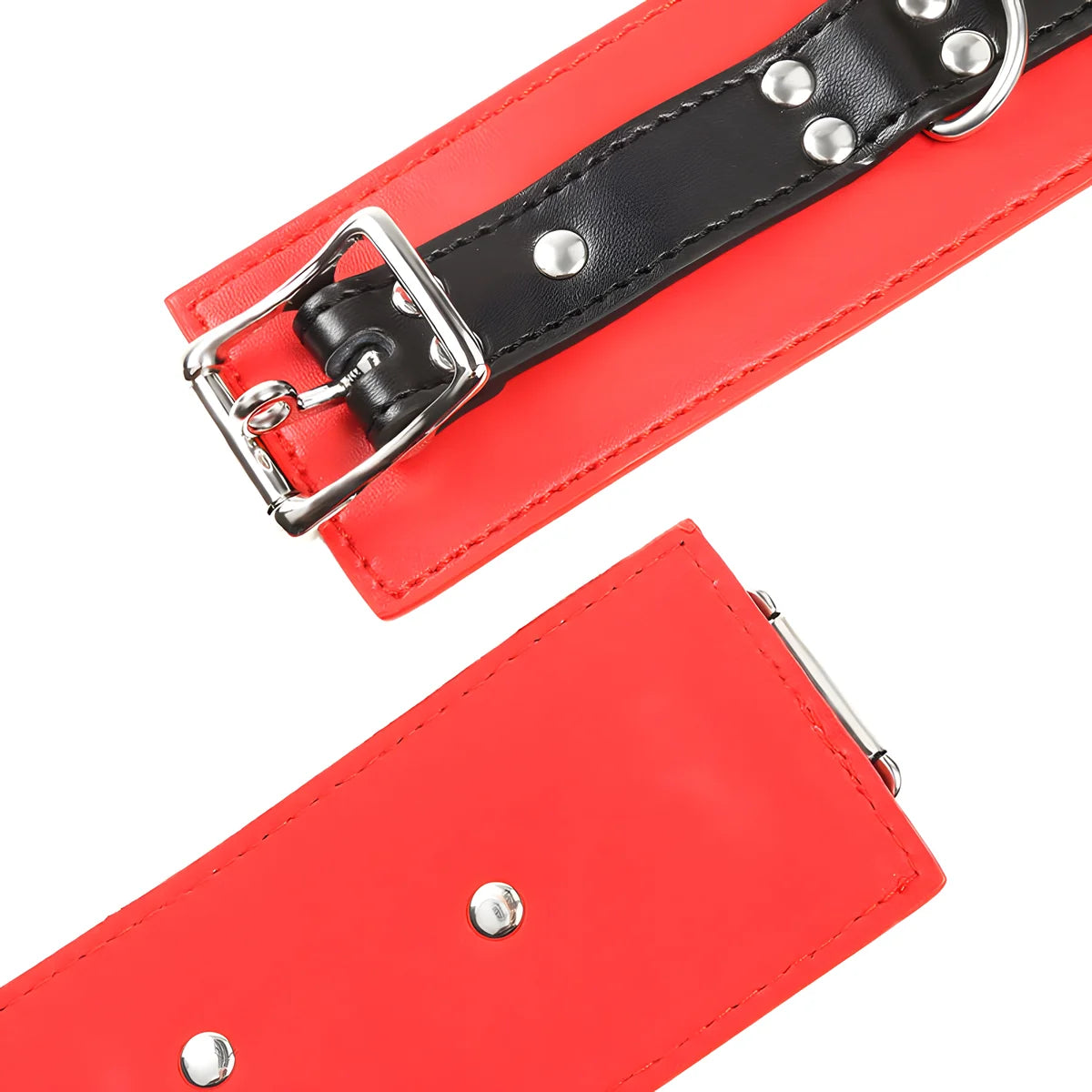 ohmama fetish retenues de poignets verrouillables bouclables